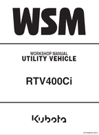 Kubota RTV400CI Utility Vehicle Workshop Service Manual PDF service repair manual cover