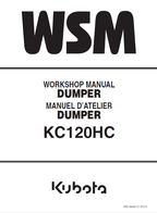 Kubota KC120HC Dumper Workshop Manual PDF service repair manual cover