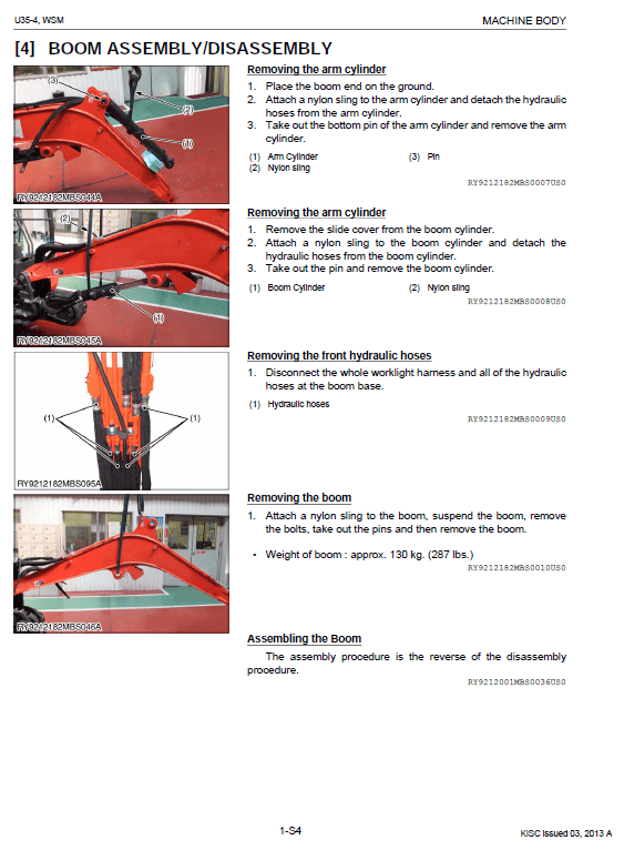 Kubota U35-4 Excavator Workshop Service Manual PDF manual preview page 719