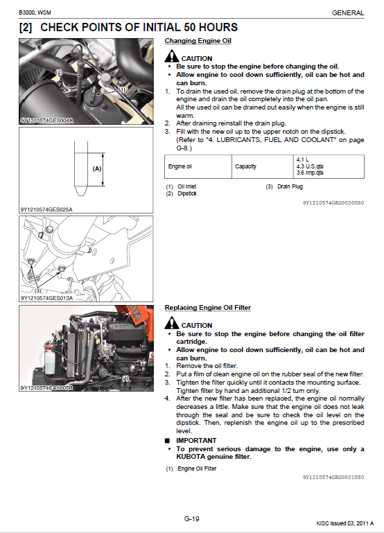 Kubota B3000, B3000-AUS Tractor Workshop Service Manual PDF manual preview page 669