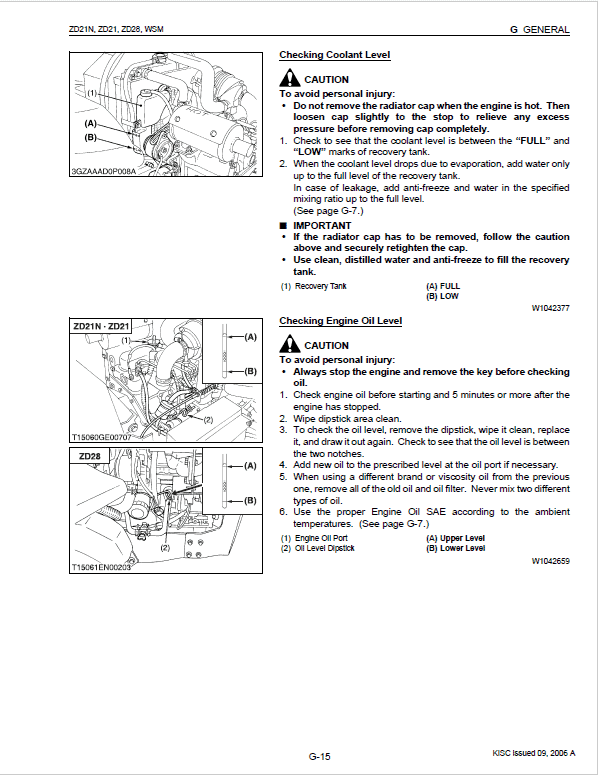 Kubota ZD21N, ZD21, ZD28 Zero Turn Mower Service Manual PDF manual preview page 233