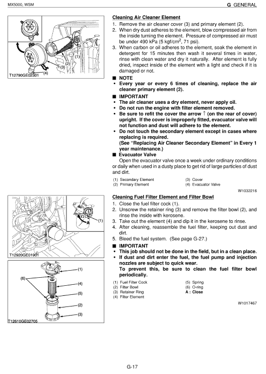 Kubota MX5000 Tractor Workshop Service Manual PDF manual preview page 404