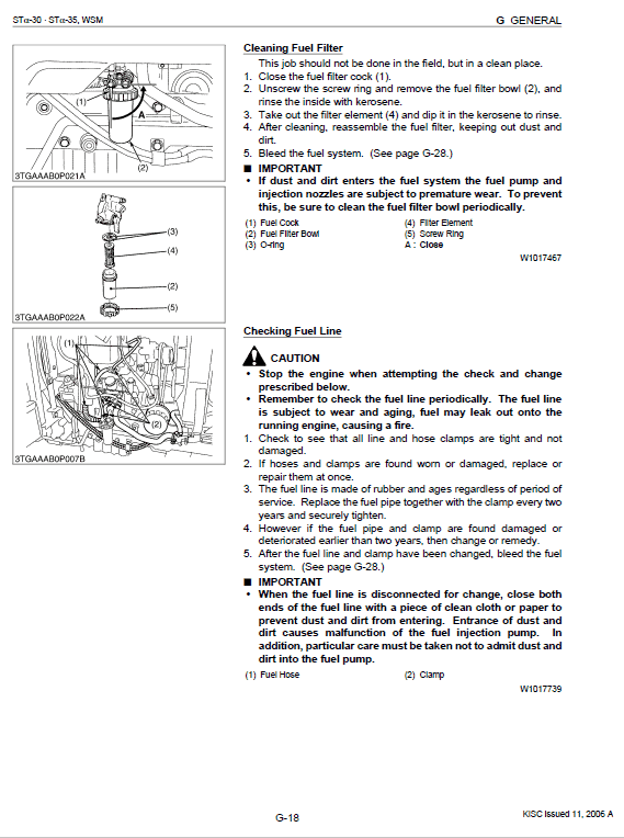 Kubota STa-30, STa-35 Tractor Workshop Service Manual PDF manual preview page 399
