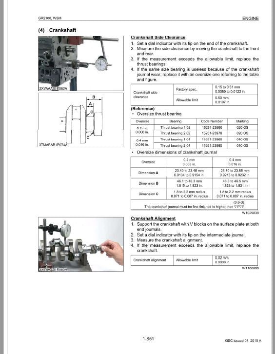 Kubota GR2100 Lawn Mower Workshop Repair Manual PDF manual preview page 140