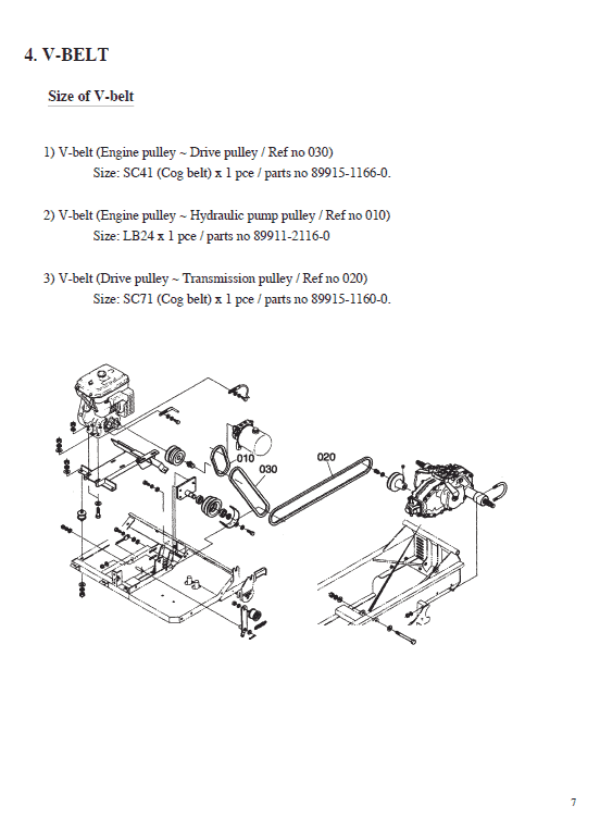 Kubota KC70 Dumper Workshop Manual PDF manual preview page 352