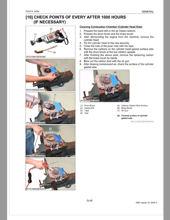 Kubota ZG327A Zero Turn Mower Workshop Repair Manual PDF manual preview page 45