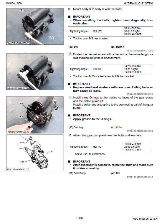 Kubota K018-4 Excavator Workshop Service Manual PDF manual preview page 751