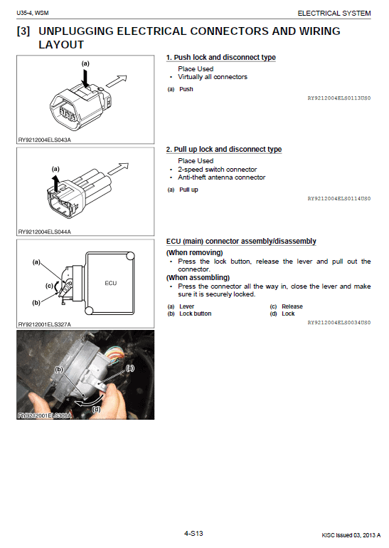 Kubota U35-4 Excavator Workshop Service Manual PDF manual preview page 720