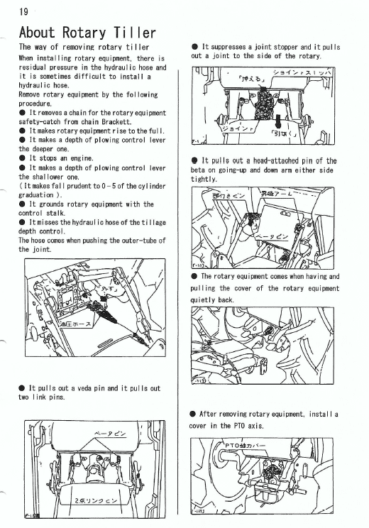 Kubota B1600, B1600DT Tractor Operating Manual PDF manual preview page 642