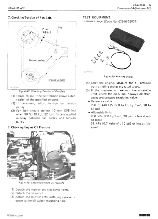 Kubota B6100HST, B7100HST Tractor Workshop Service Manual PDF manual preview page 656