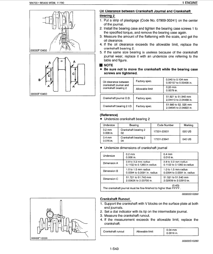 Kubota M4700, M5400 Tractor Workshop Repair Manual PDF manual preview page 159