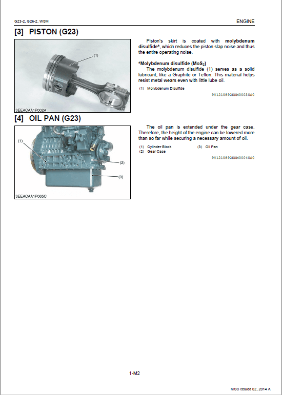 Kubota G23-2, G26-2 Mowers Service Manual PDF manual preview page 273