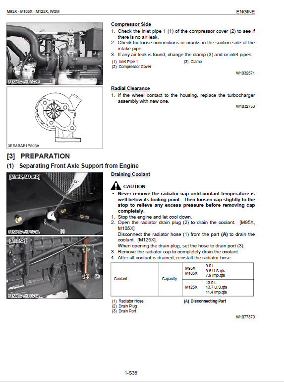Kubota M95X, M105X, M125X Tractor Workshop Service Manual PDF manual preview page 449