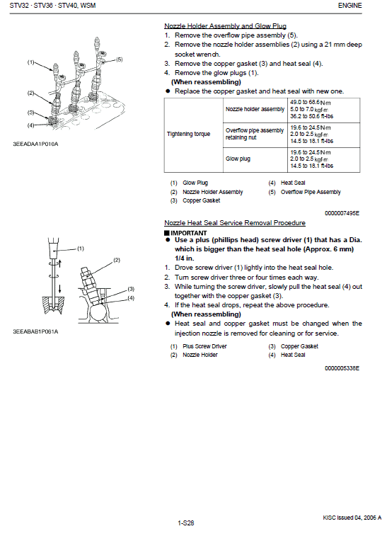 Kubota STV32, STV36, STV40 Tractor Workshop Service Manual PDF manual preview page 396
