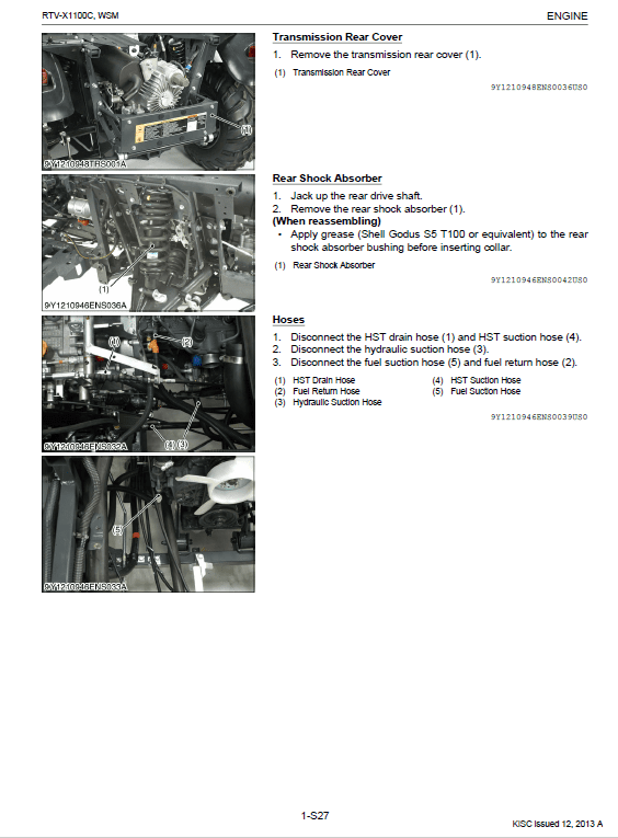Kubota RTV-X1100C Utility Vehicle Workshop Service Manual PDF manual preview page 360