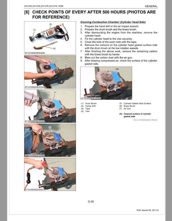 Kubota ZG124E, ZG123S, ZG127E, ZG127S Mower Workshop Repair Manual PDF manual preview page 51