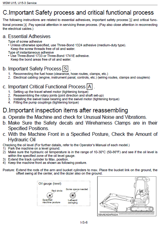 Kubota U15, U15-3 Excavator Workshop Manual PDF manual preview page 700