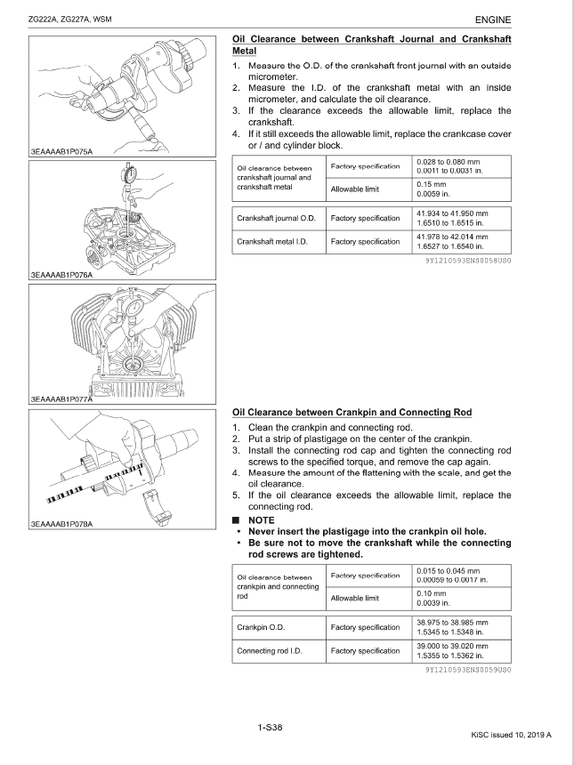 Kubota ZG222A, ZG227A Mower Workshop Service Manual PDF manual preview page 156