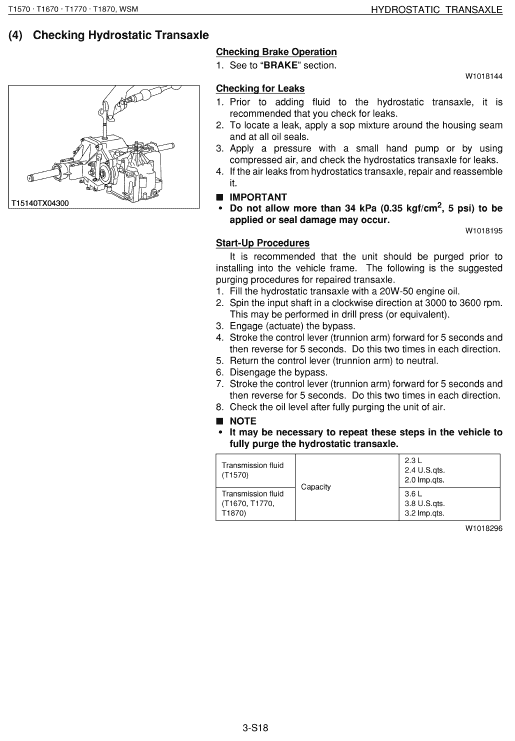 Kubota T1570, T1670, T1770, T1870 Tractor Mower Workshop Service Manual PDF manual preview page 552