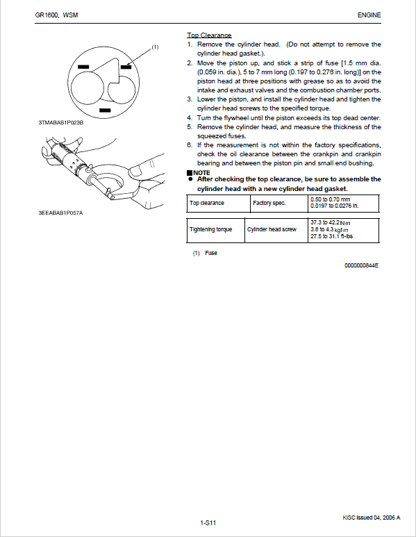 Kubota GR1600 Riding Mower Service Manual PDF manual preview page 264