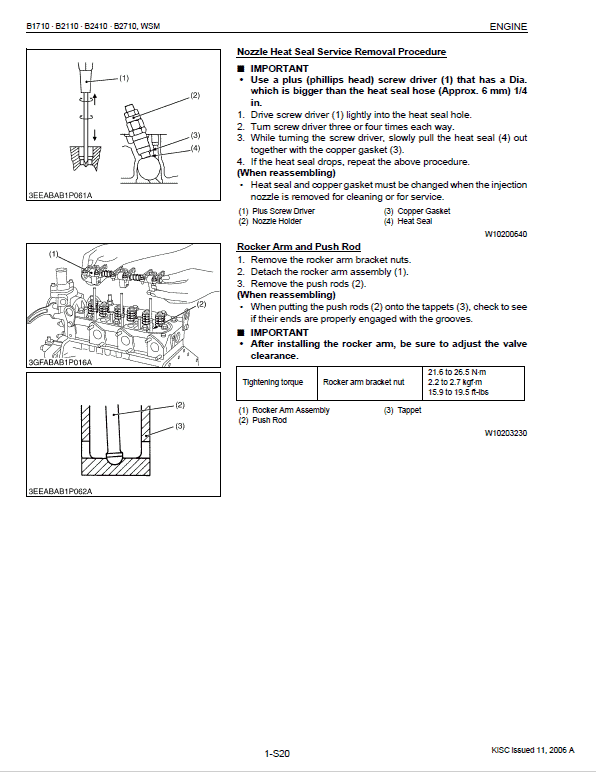Kubota B1710, B1710D, B2110, B2110D, B2110DB, B2110HDB Tractor Manual PDF manual preview page 319