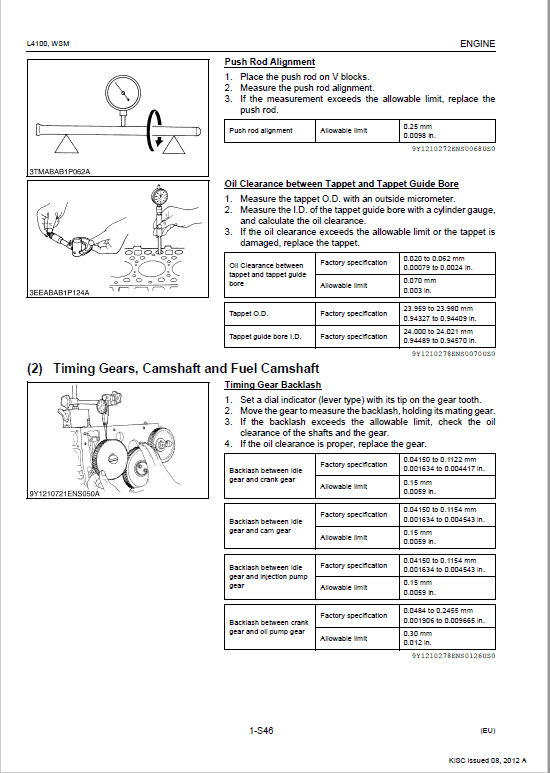 Kubota L4100 Tractor Service Manual PDF manual preview page 304
