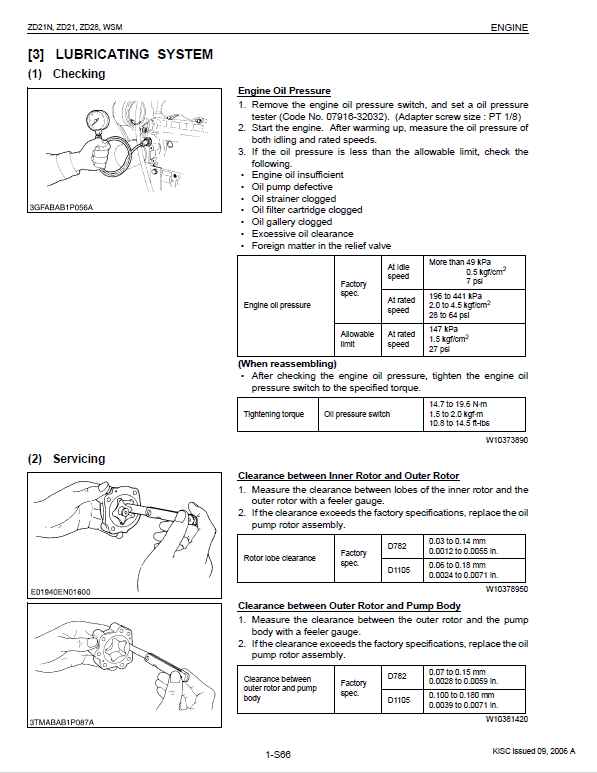 Kubota ZD21N, ZD21, ZD28 Zero Turn Mower Service Manual PDF manual preview page 235