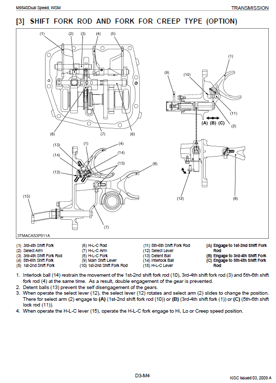 Kubota M8540, M9540 Tractor Workshop Service Manual PDF manual preview page 466