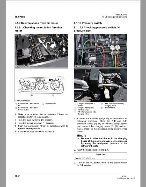 Kubota M7-131, M7-151, M7-171 (Standard & Premium) Tractor Workshop Repair Manual PDF manual preview page 17