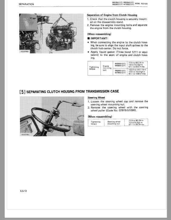 Kubota M4950, M5950, M6950, M7950 Tractor Workshop Repair Manual PDF manual preview page 180