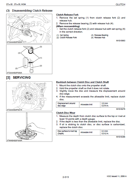 Kubota STa-30, STa-35 Tractor Workshop Service Manual PDF manual preview page 401