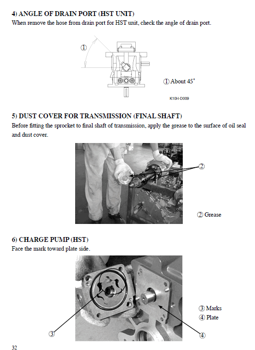 Kubota KC100HD Dumper Workshop Manual PDF manual preview page 350