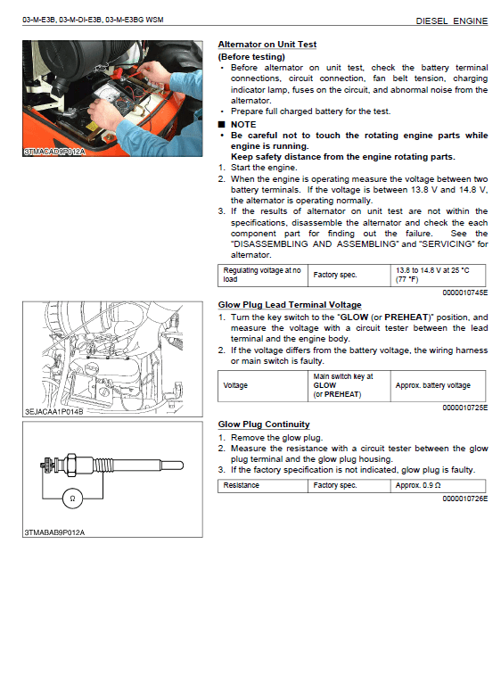 Kubota 03-M-E3B, 03-M-DI-E3B, 03-M-E3BG Engines Workshop Manual PDF manual preview page 340
