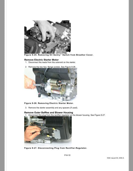 Kubota ZG20, ZG23 Zero Turn Mower Workshop Repair Manual PDF manual preview page 57