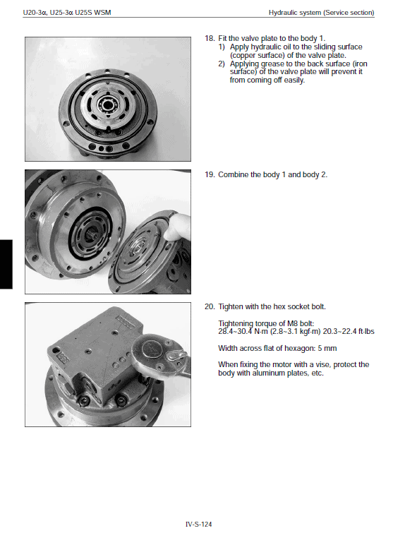 Kubota U25S, U20-3a, U25-3a Workshop Service Manual PDF manual preview page 727