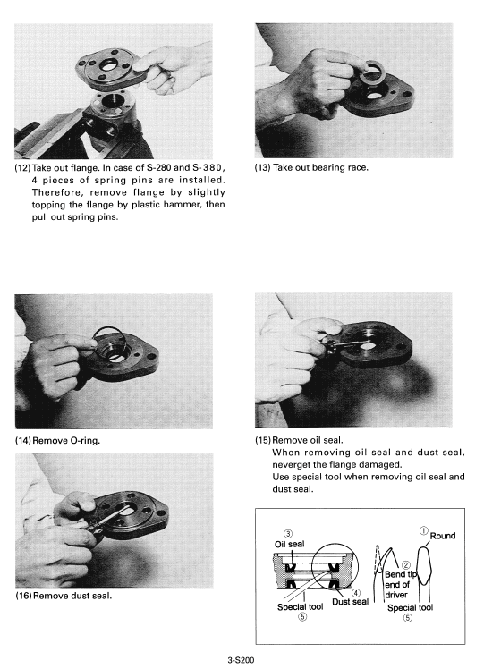 Kubota U10, U20, U30, U45 Excavator Workshop Manual PDF manual preview page 707