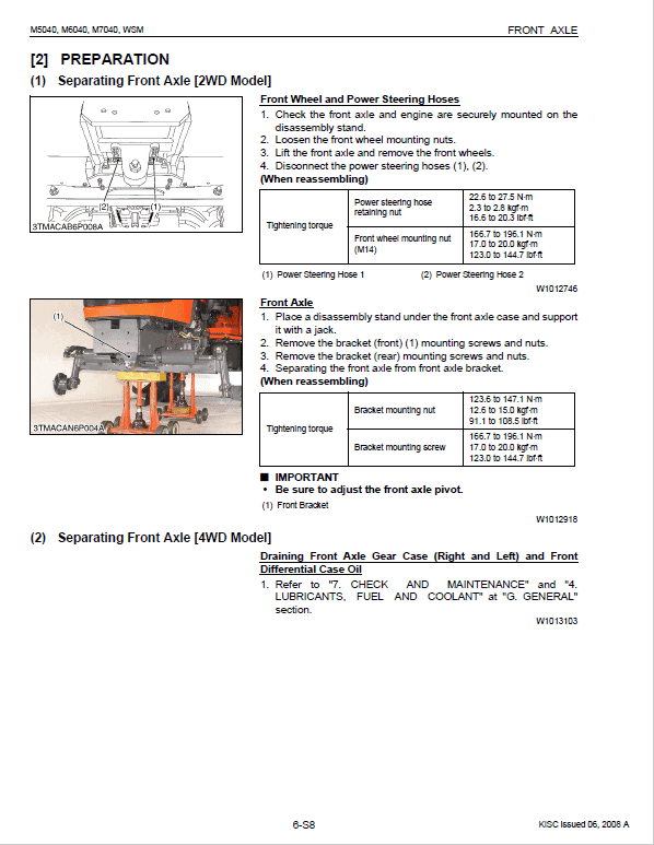 Kubota M5040, M6040, M7040 Tractor Workshop Manual PDF manual preview page 416