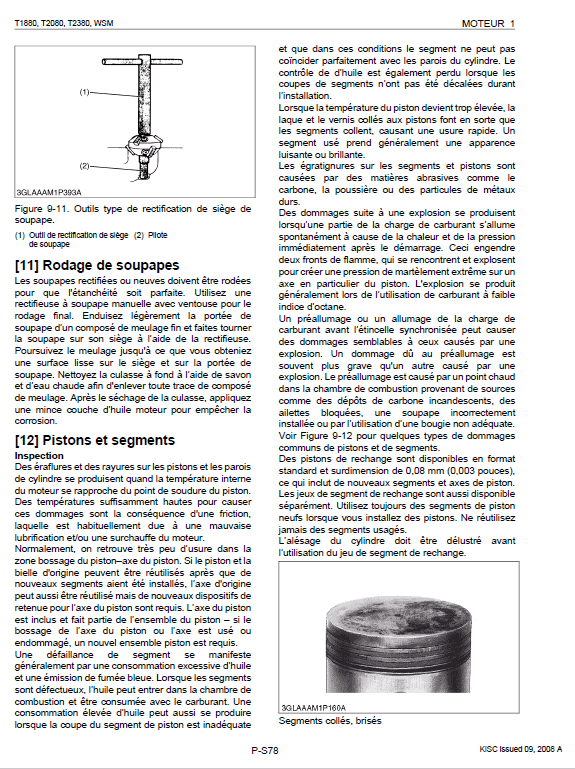 Kubota T1880, T2080, T2380 Tractor Mower Workshop Repair Manual PDF manual preview page 548
