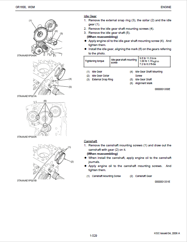 Kubota GR1600 Riding Mower Service Manual PDF manual preview page 265