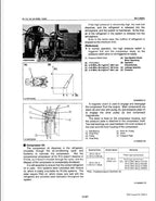 Kubota M90, M110, M120 Tractor Workshop Repair Manual PDF manual preview page 196