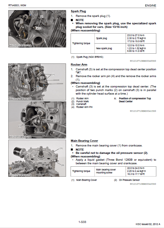 Kubota RTV400CI Utility Vehicle Workshop Service Manual PDF manual preview page 388