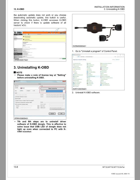 Kubota M7132, M7152, M7172 Tractor Workshop Repair Manual PDF manual preview page 13