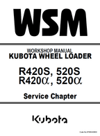 Kubota R420A, R520A, R420S, R520S Wheel Loader Workshop Manual PDF manual preview page 378