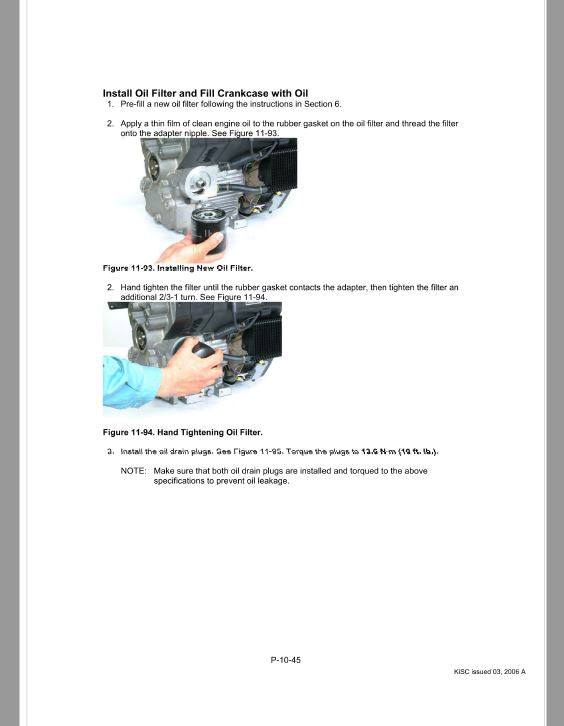 Kubota ZG20, ZG23 Zero Turn Mower Workshop Repair Manual PDF manual preview page 58