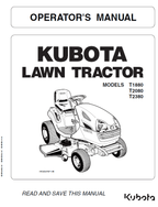 Kubota T1880, T2080, T2380 Tractor Mower Workshop Repair Manual PDF manual preview page 544