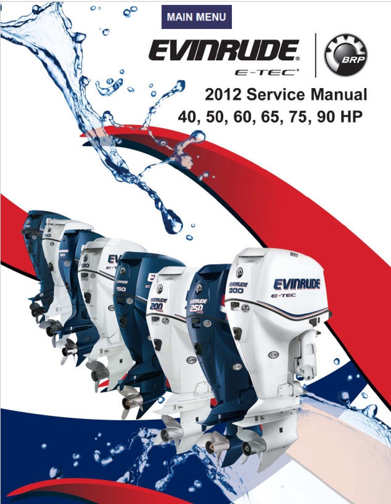 Evinrude 40 50 60 65 75 90 Service Manual service manual preview page 2