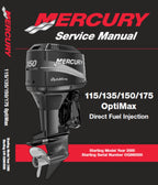 Mercury Optimax 115 135 150 175 Outboard Service Manual service manual preview page 2