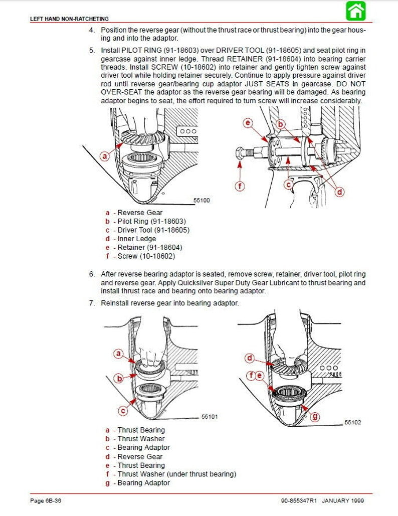 Mercury Optimax 115 135 150 175 Outboard Service Manual service manual preview page 7