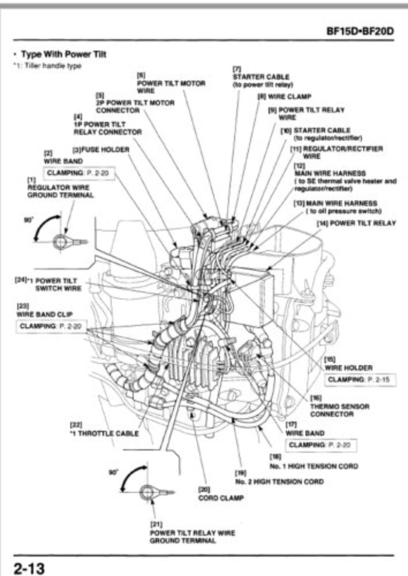 Honda BF2A Service Manual service manual preview page 9
