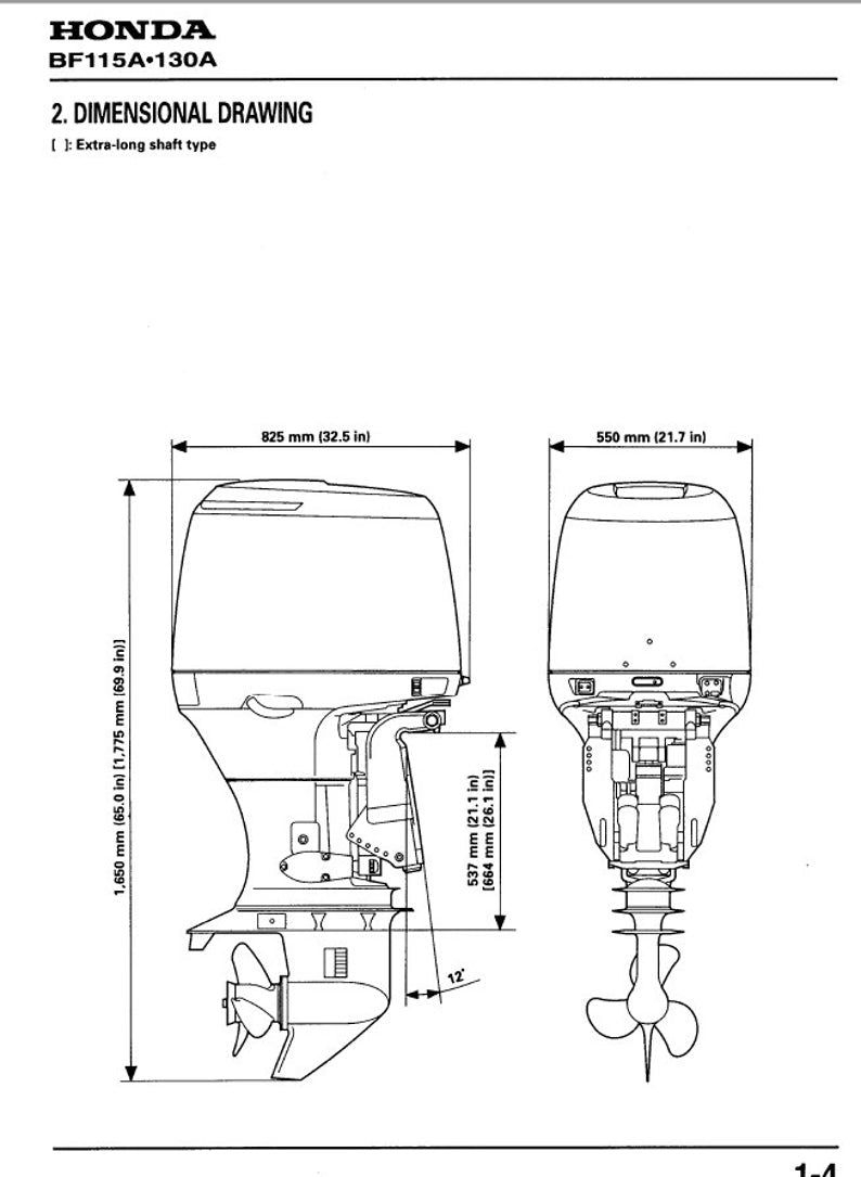 Honda BF115A BF130A Service Manual service manual preview page 5